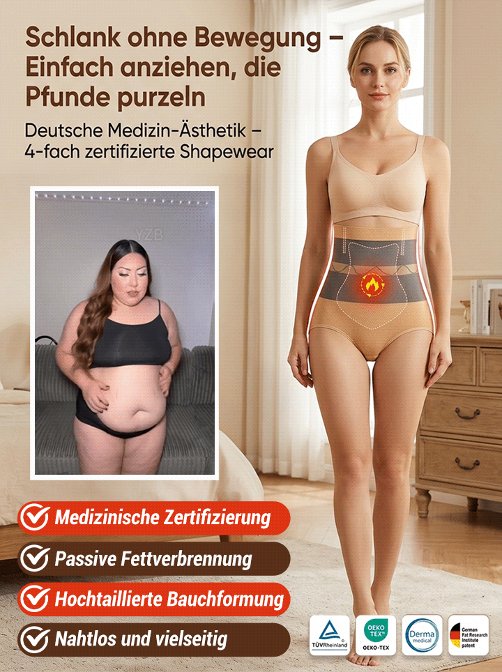 【⏳ Sofort-Sanduhr-Effekt ⏳】Bauch-weg-Hose: Flacher Bauch in Sekunden! ✨