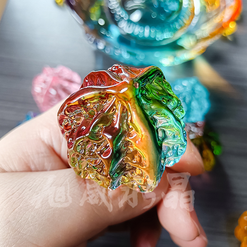 Citrinfigur für Fingerübungen