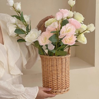 künstliche Lisianthusblüten