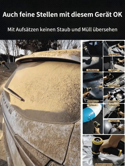 【✨ ATU-Experten-Tipp ✨】Profi-Autosauger: 20.000 Pa für blitzsaubere Innenräume! 🏎️