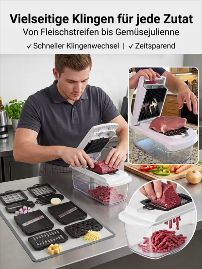 Multifunktionaler Gemüseschneider