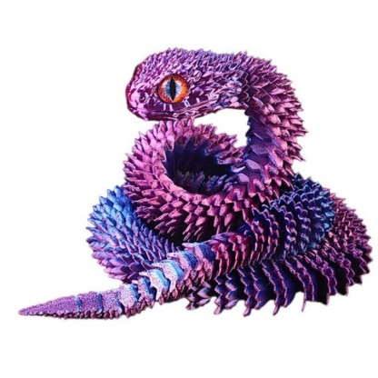 Bedruckte Viper-Figur, die im Dunkeln leuchtet