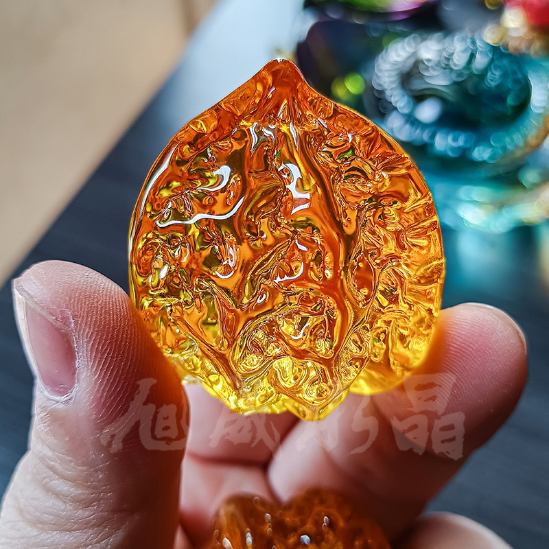 Citrinfigur für Fingerübungen