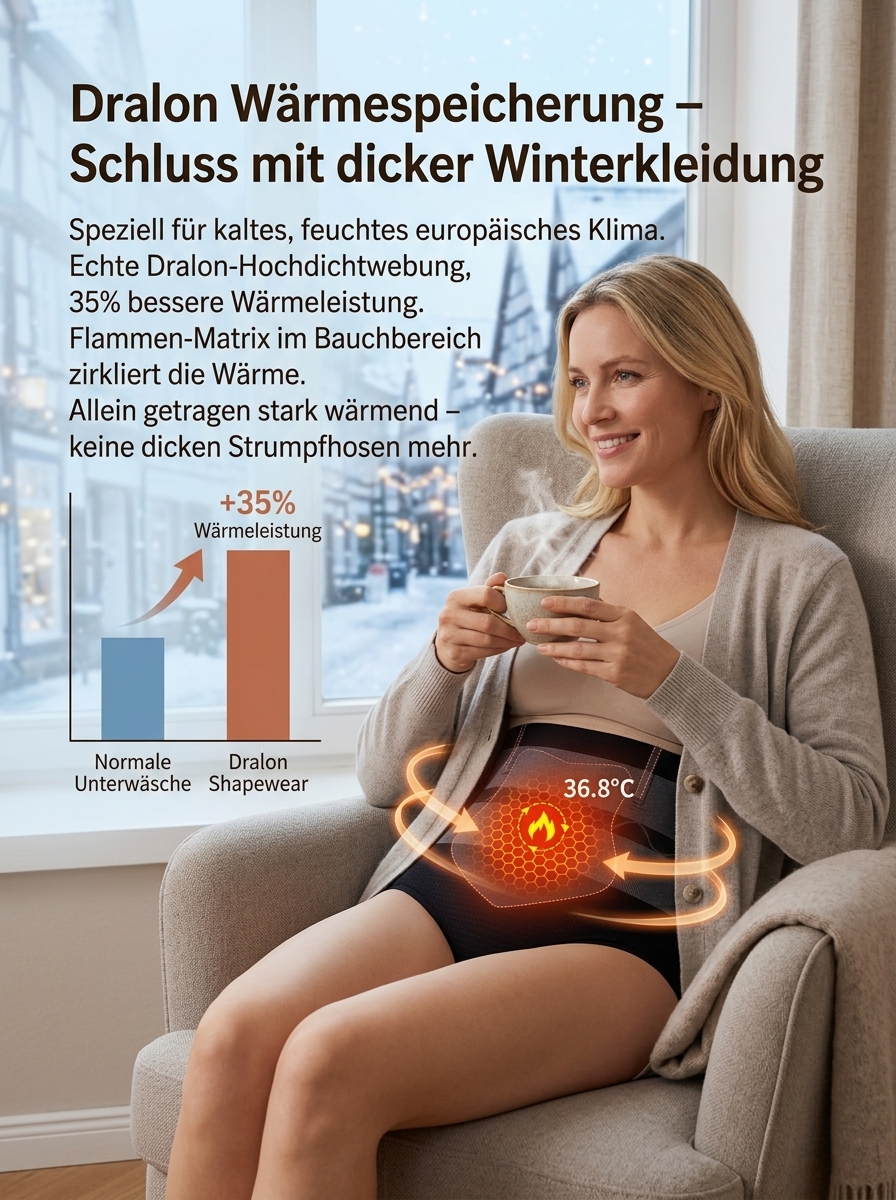 【⏳ Sofort-Sanduhr-Effekt ⏳】Bauch-weg-Hose: Flacher Bauch in Sekunden! ✨