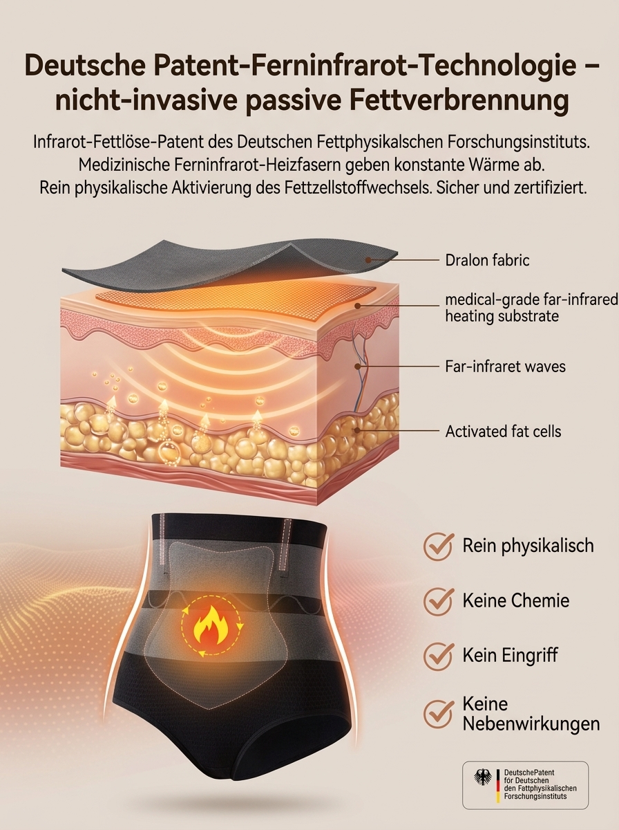 【⏳ Sofort-Sanduhr-Effekt ⏳】Bauch-weg-Hose: Flacher Bauch in Sekunden! ✨