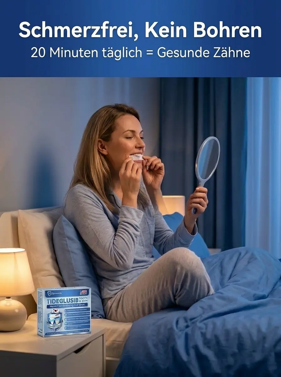 【🦷 Zahnrettung in 60 Sek. 🦷】Smarte Dental-Stripes: Heilt Zahnfleisch & festigt Zähne! ✨