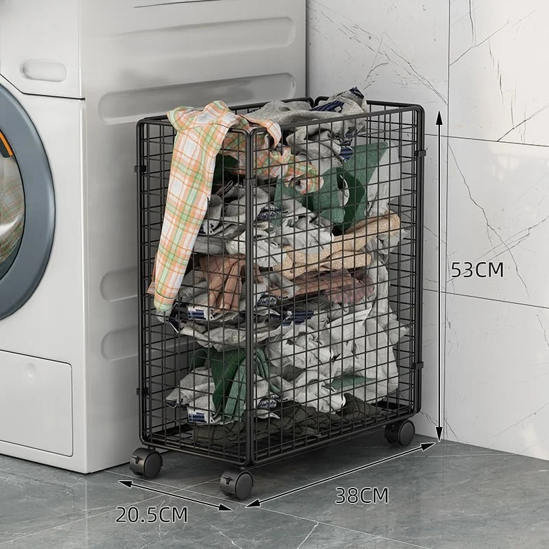 Panier de rangement en métal