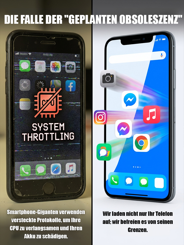 【Verbessern Sie die Akkulaufzeit Ihres Handys】⚡Vierfacher Reise-Ladegerät🚀Machen Sie Ihr 4 Jahre altes Smartphone schneller als ein neues💶 sparen Sie sich so 1200 € für einen Neukauf