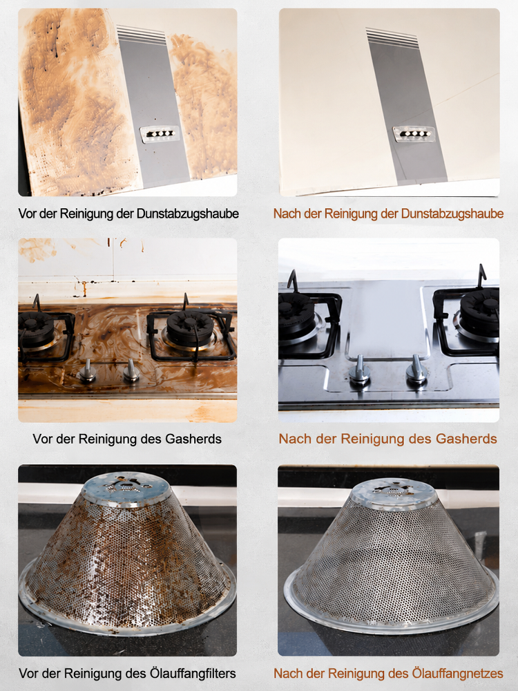 ✨Schluss mit teuren Reinigungsdiensten: Hochtemperatur-Hochdruck-Dampfreiniger. Erledige die Tiefenreinigung von Küche, Bad und Auto in wenigen Minuten ganz einfach selbst.