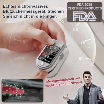 📊 4-in-1 Vitalwerte-Monitor: Schmerzfreie Kontrolle für zu Hause! 🩸