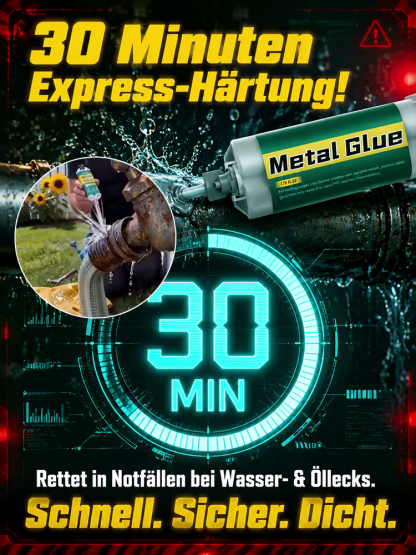 Hochleistungsreparaturkleber, wasserdicht – Einfaches Auftragen, industrielle Bindungskraft. In 10 Minuten repariert – perfekt für jeden Heimwerker