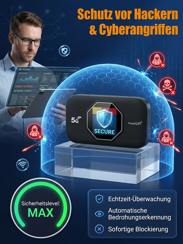 【WorldPass】Tragbarer 5G-Router