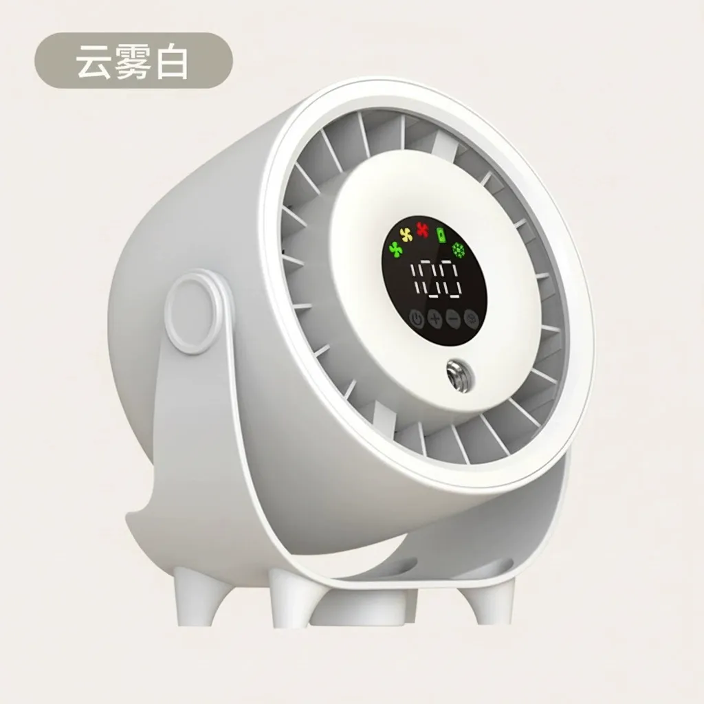 【Neuer Desktop-Sprühventilator】❄️Schnellkühlung: In 1 Minuten spürbar kühler | Keine Klimaanlage erforderlich – selbst bei 40 °C Hitze!