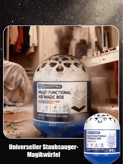 【Zauber-Staubsauger Box】👍99,9 % Abscheidungsrate | GMP-zertifiziert & Sicher für Mutter und Kind 🌷Ohne Strom: Arbeitet 24/7 vollautomatisch 🌟Lautloser Betrieb