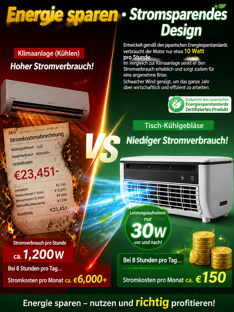 【Mobil einsetzbar】Fraunhofer Institut Edition 4-in-1 Multifunktions-Klimaregler