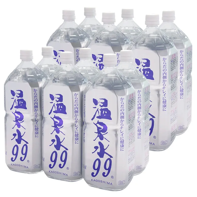 【ゆうパック配送】温泉水99(1.9Lペットボトル6本入)×8箱★送料無料★SOC 温泉水99 超軟水 ミネラルウオーター 12本 アルカリイオン水 飲む温泉水 国産 九州 水 鹿児島 温泉水 お水 飲料水 みず アルカリ性 天然水 軟水 ミネラルウォーター 鹿児島 水 アルカリ水 備蓄 水