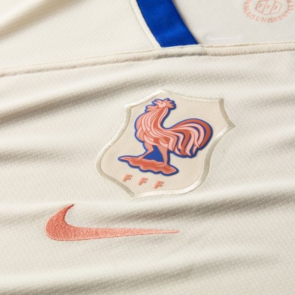 France Women's National Football Team 2025 Euro Men's Fan Version Away Jersey