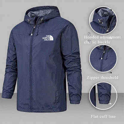 THE Nthtorth Fathtce Outdoor Mountaineering Windproof Jacket