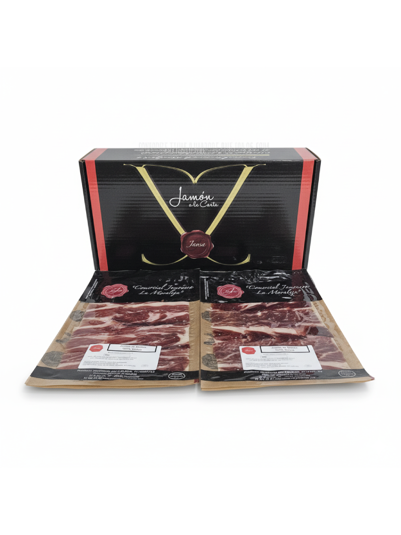 PACK 10 SOBRES DE JAMON BELLOTA 100% IBERICO JAMSA