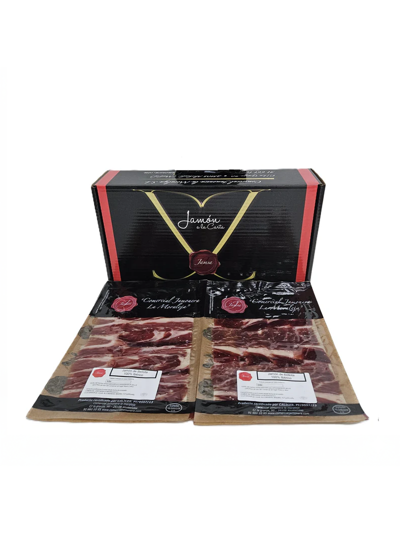 PACK 5 SOBRES DE JAMON BELLOTA 100% IBERICO JAMSA