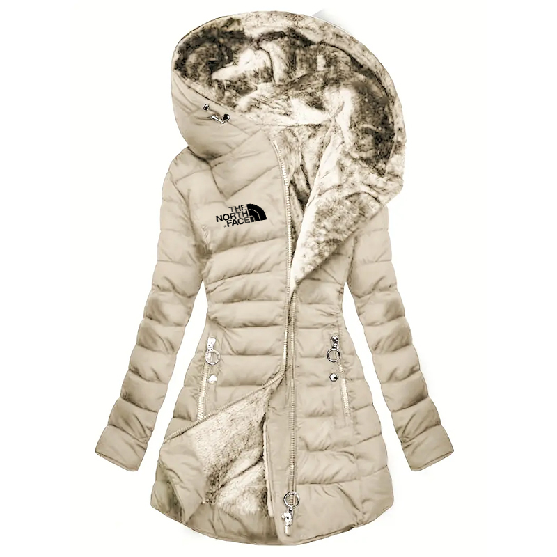 2024 TNF®-Womens Long Sleeve Warm Coat for Winter