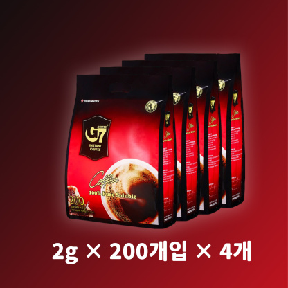 G7 퓨어블랙 원두커피믹스
