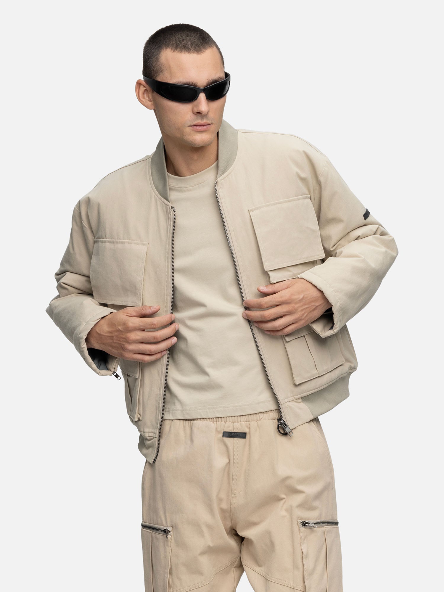 FUNCTIONAL BOMBER JACKET BIRCH