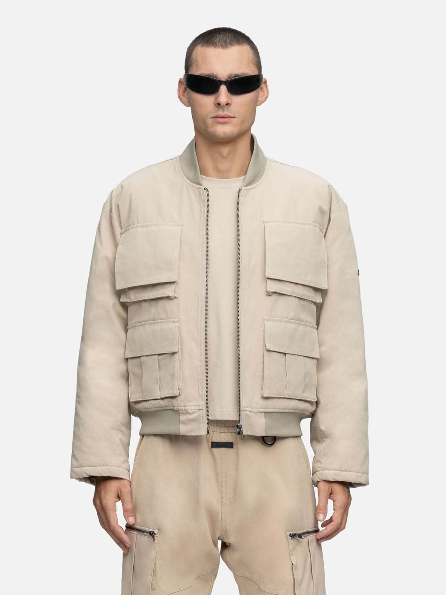 FUNCTIONAL BOMBER JACKET BIRCH