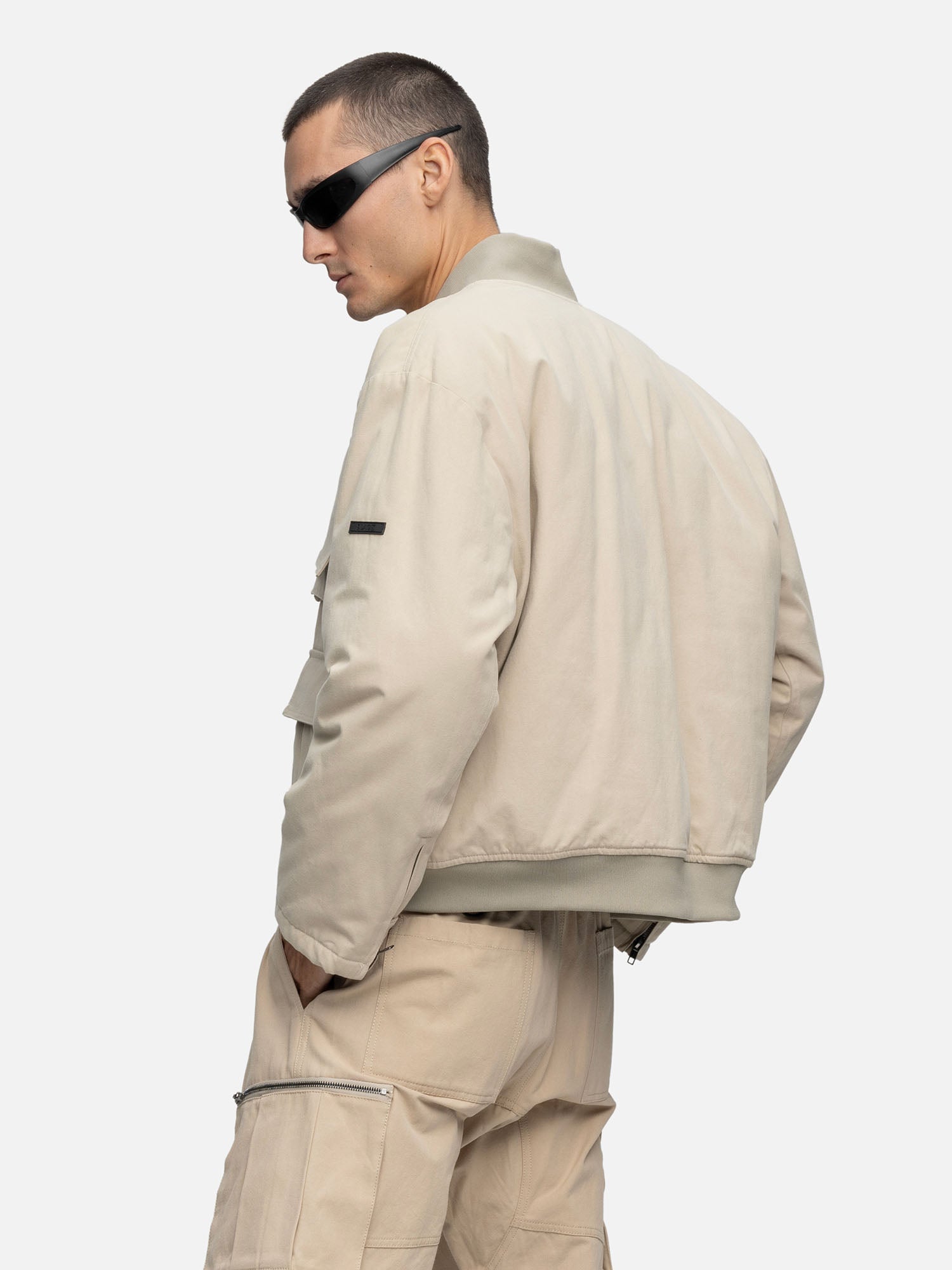 FUNCTIONAL BOMBER JACKET BIRCH
