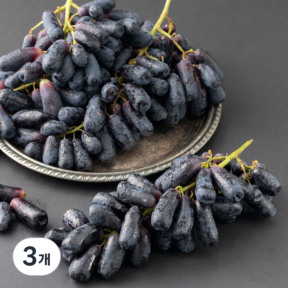   호주산 스윗 사파이어 포도, 1.8kg, 3개