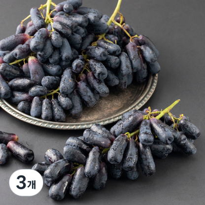   호주산 스윗 사파이어 포도, 1.8kg, 3개
