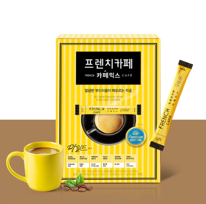 프렌치카페 커피믹스 스틱 마일드