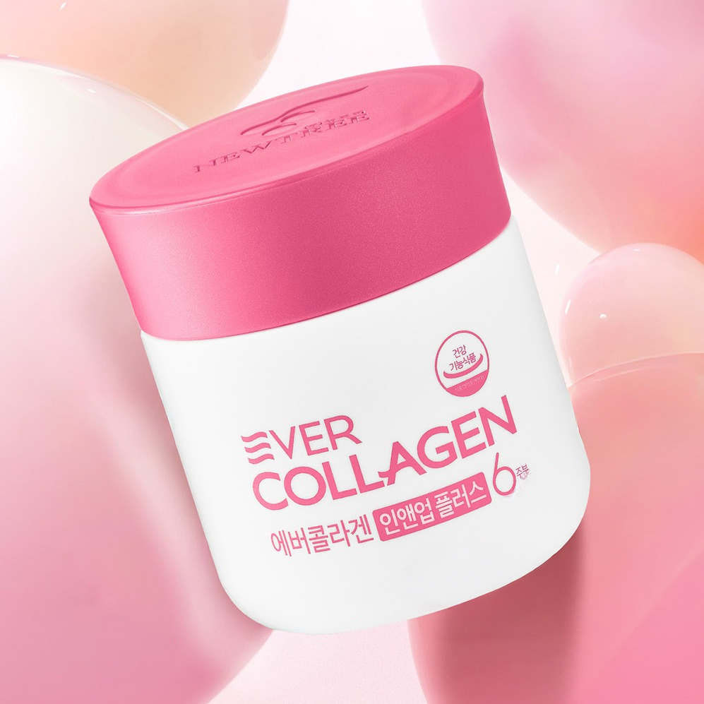 에버콜라겐 정품 인앤업 플러스 6주분, 84정, 3개