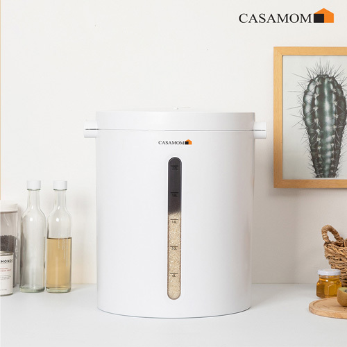 쿠팡공구 33차/ 마이미 진공쌀통[24kg대용량/유무선] 25년+특허기술(트레이+충전식+압축+진공)쌀벌레방지 밥맛보장 신선도유지 쌀통 USB충전 진공밀폐 쌀보관통 저소음 사료보관