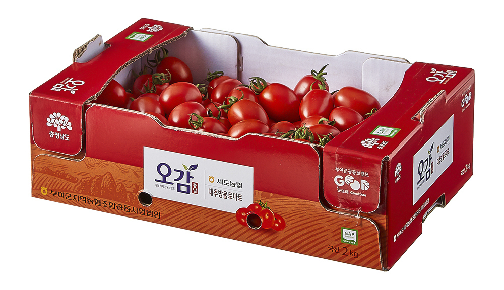 충남오감 세도농협 GAP 인증 대추방울토마토, 2kg,4박스