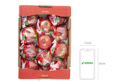 곰곰 세척 사과, 2kg(소과), 3개