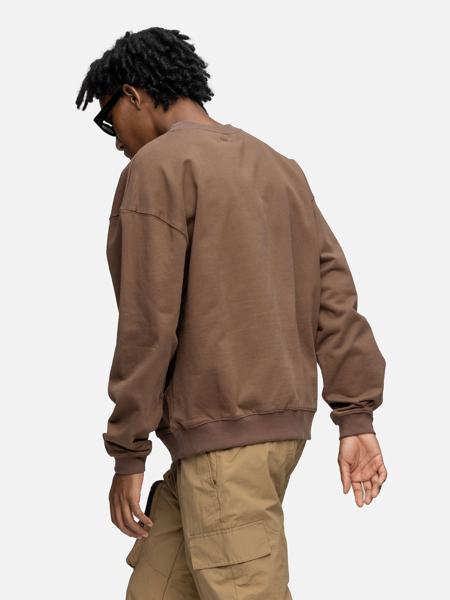 OVERSIZED SWEATSHIRT COCOA