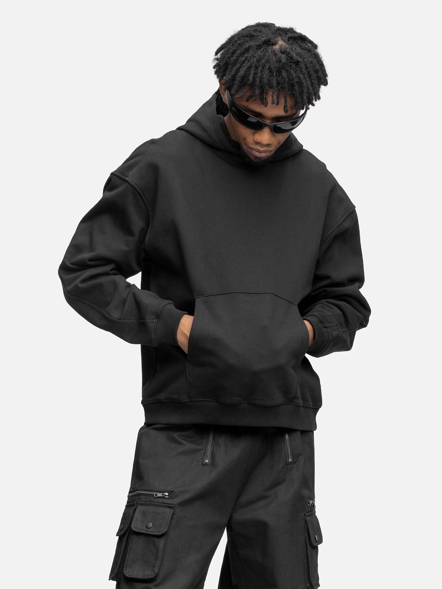 OVERSIZED HOODIE BLACK