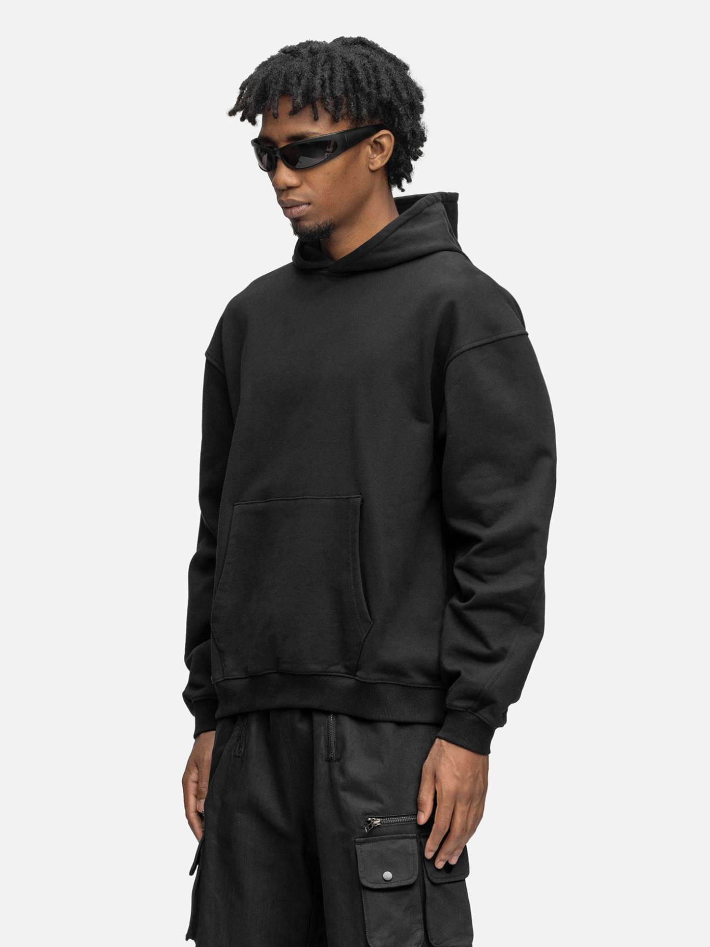 OVERSIZED HOODIE BLACK