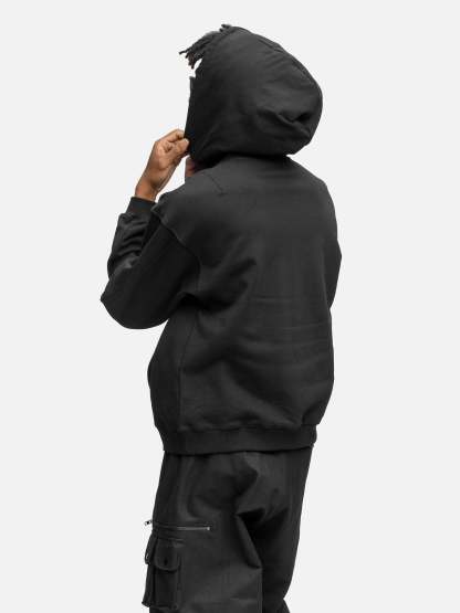 OVERSIZED HOODIE BLACK