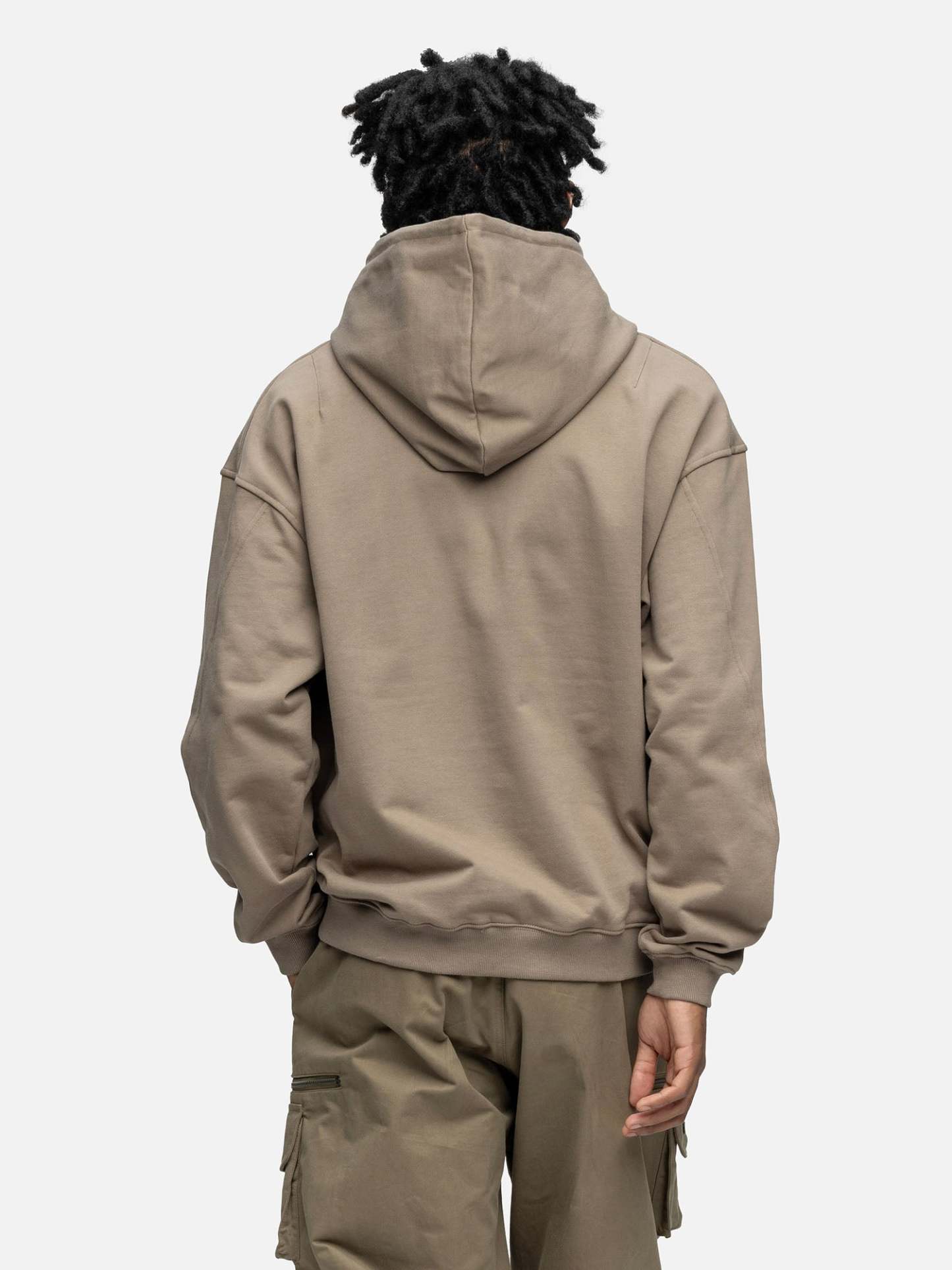 OVERSIZED HOODIE CEMENT
