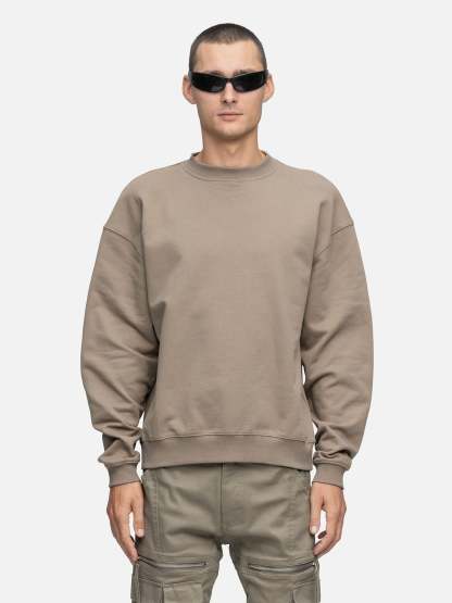 OVERSIZED SWEATSHIRT CEMENT