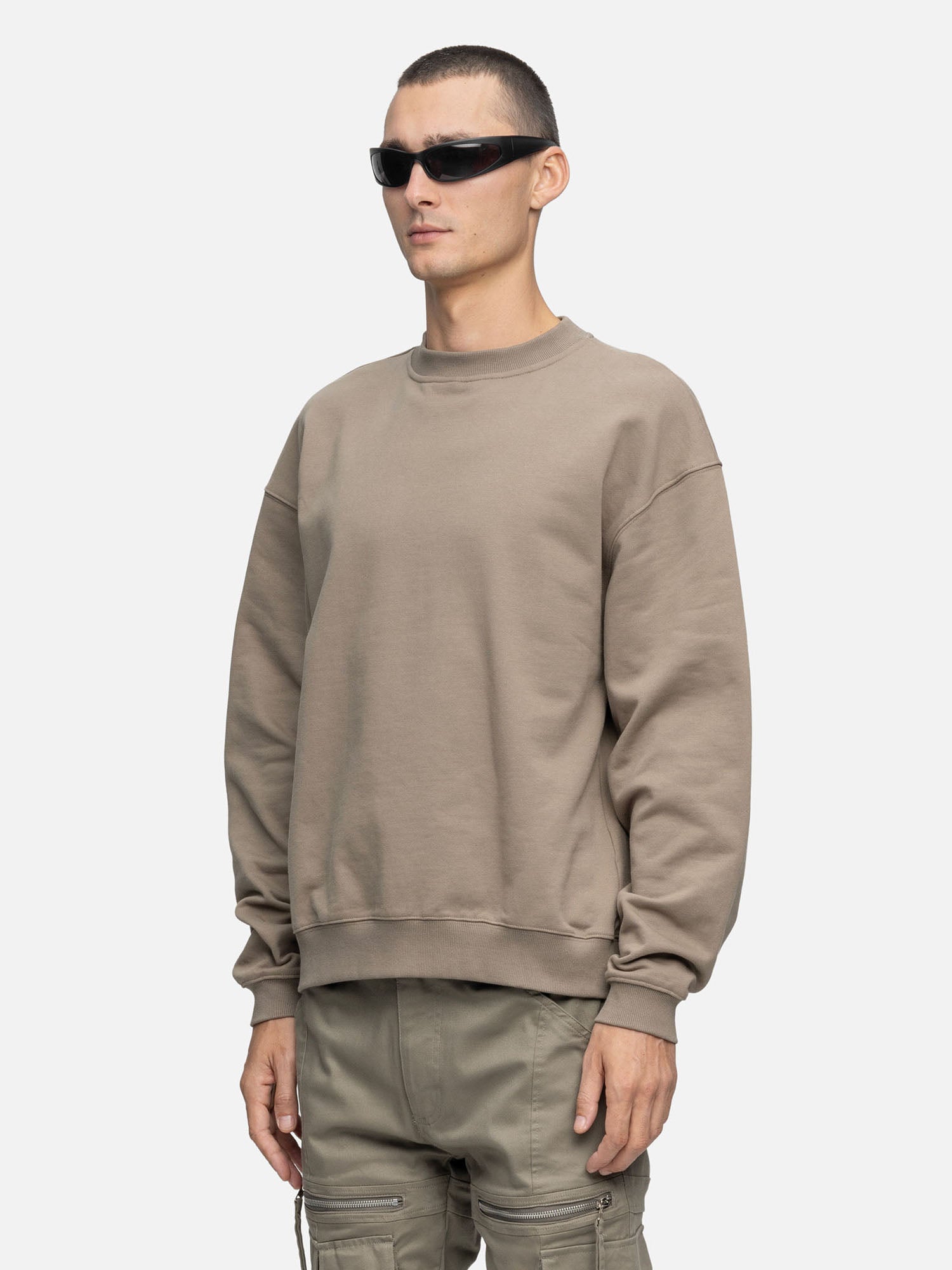 OVERSIZED SWEATSHIRT CEMENT