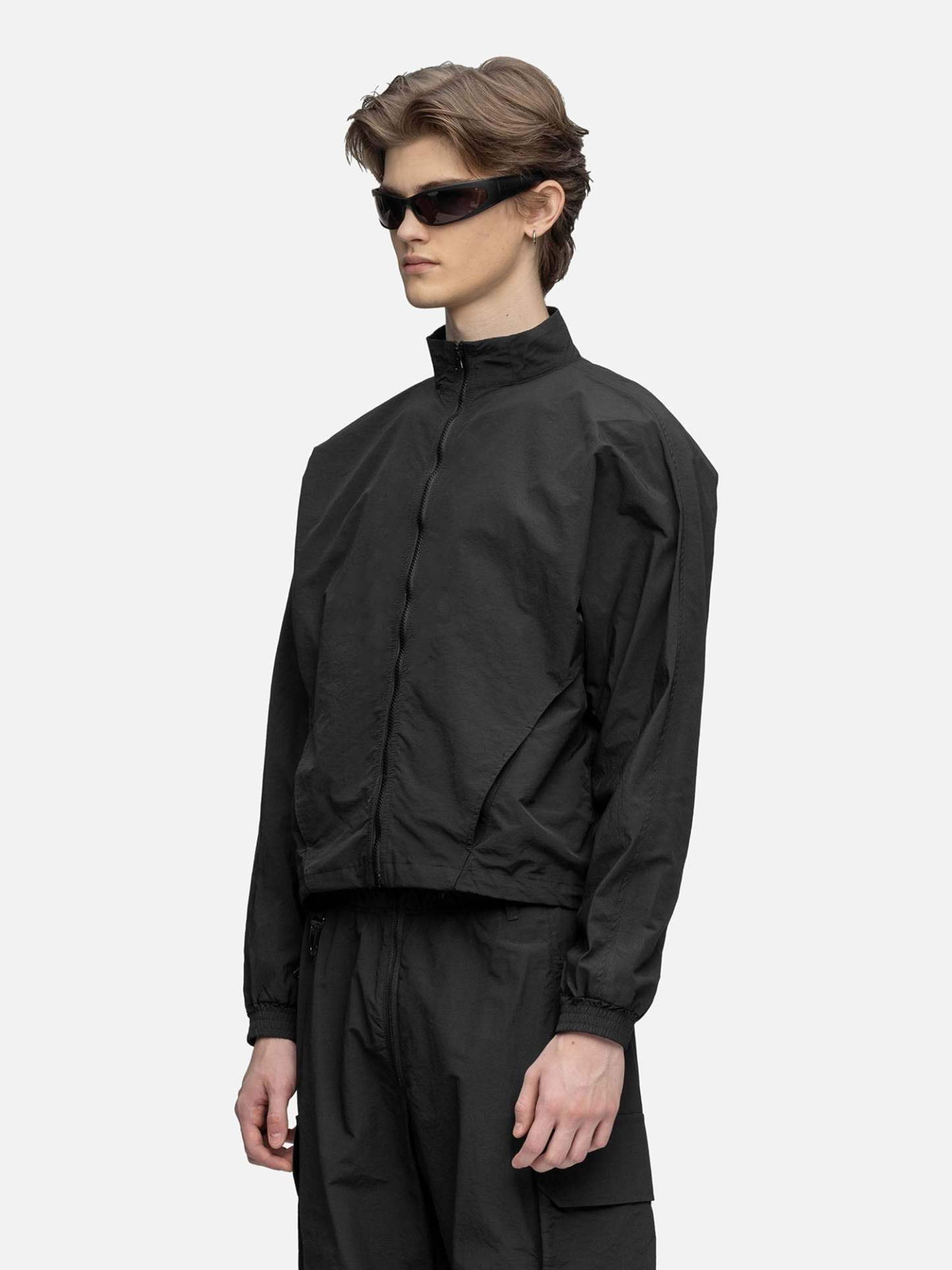 LAYERED JACKET BLACK