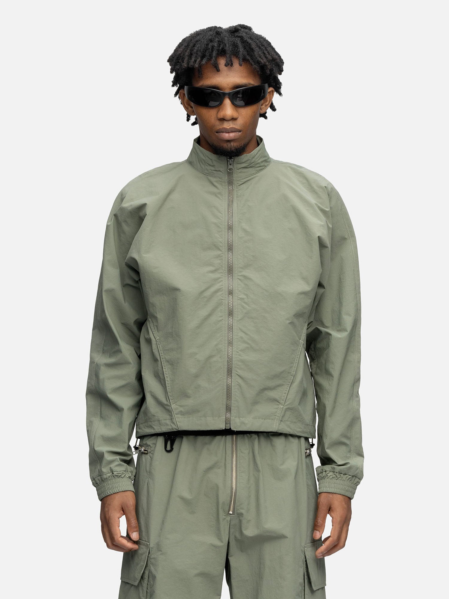 LAYERED JACKET SAGE