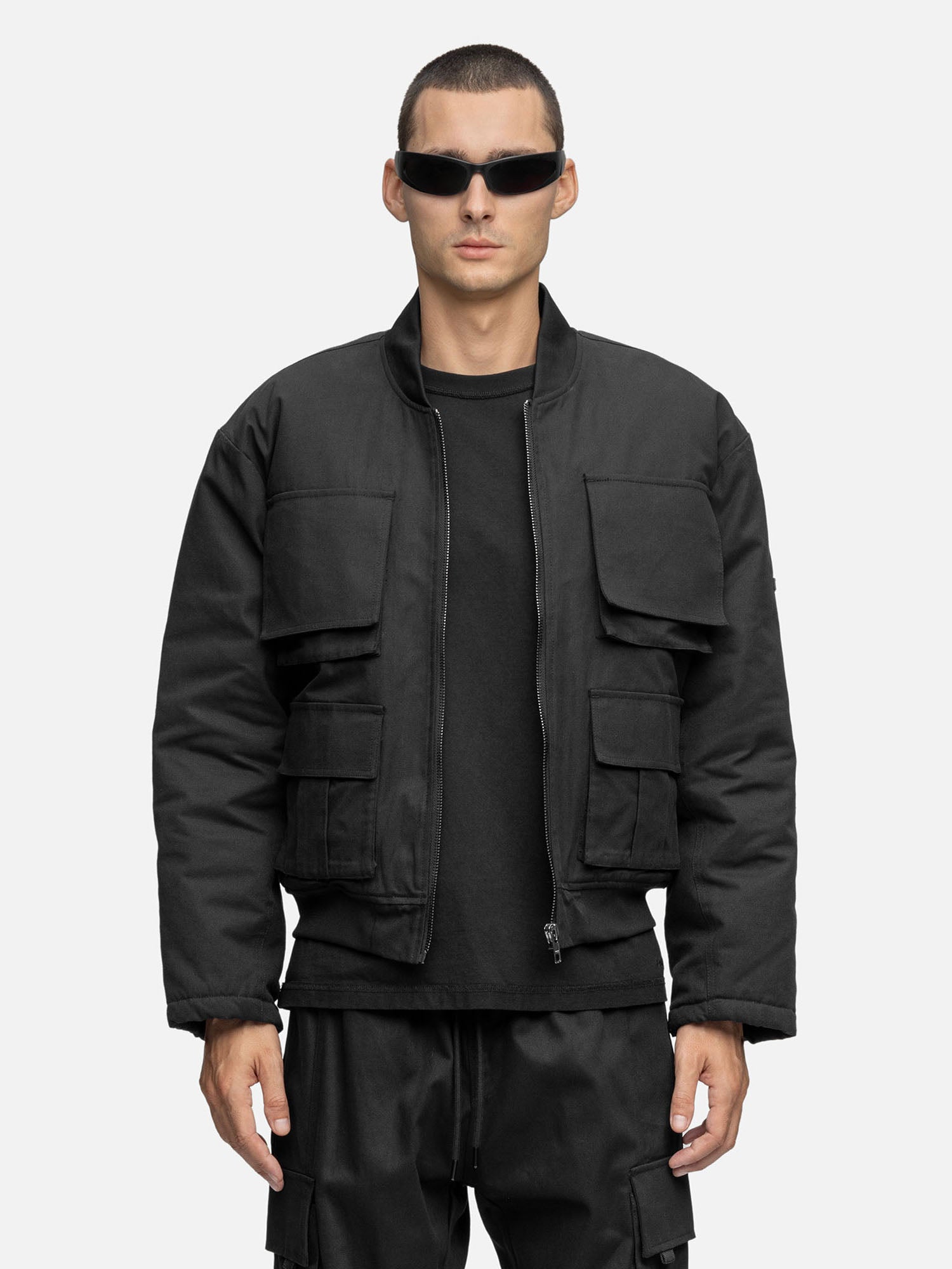 FUNCTIONAL BOMBER JACKET BLACK