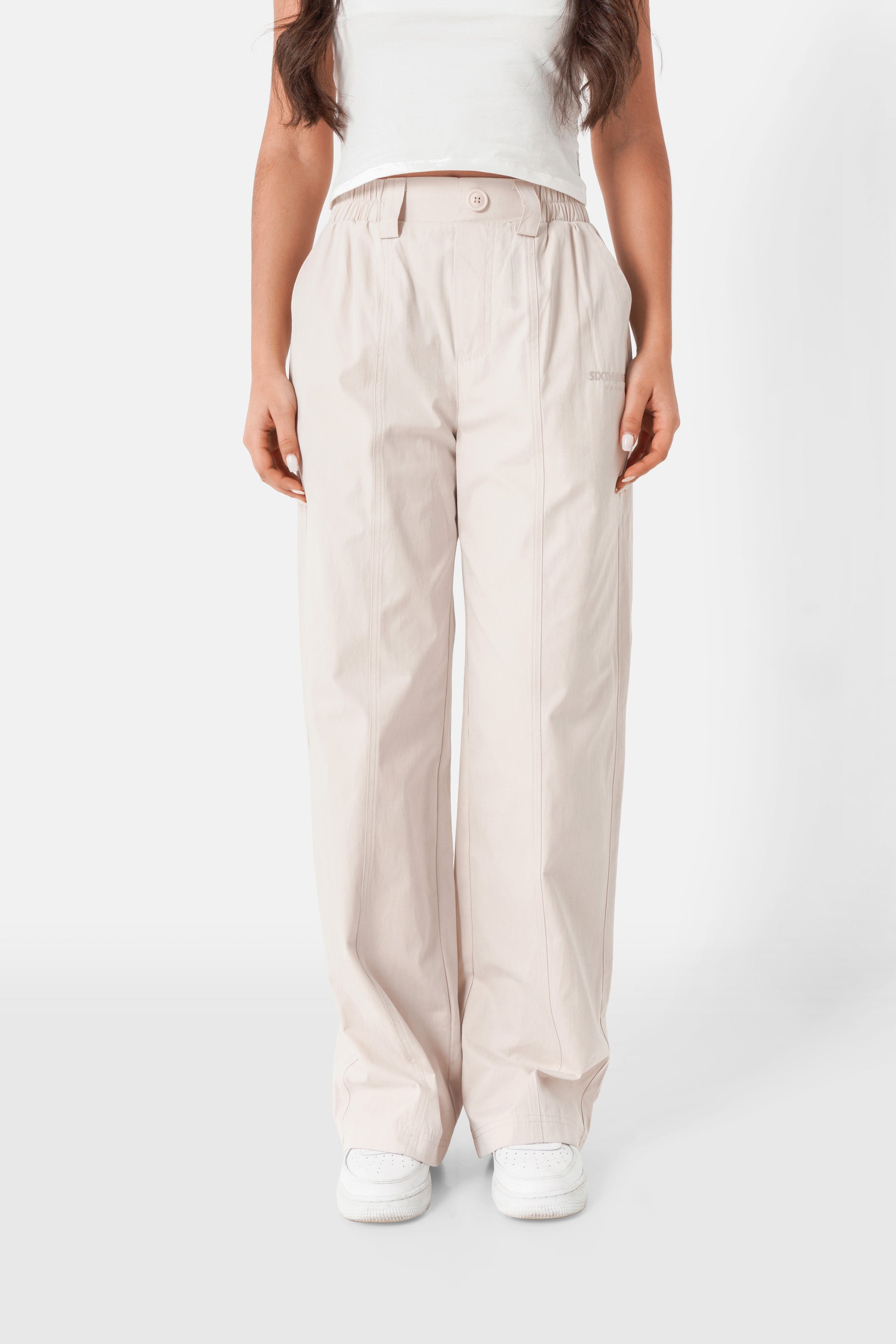 utility cargo pants Beige