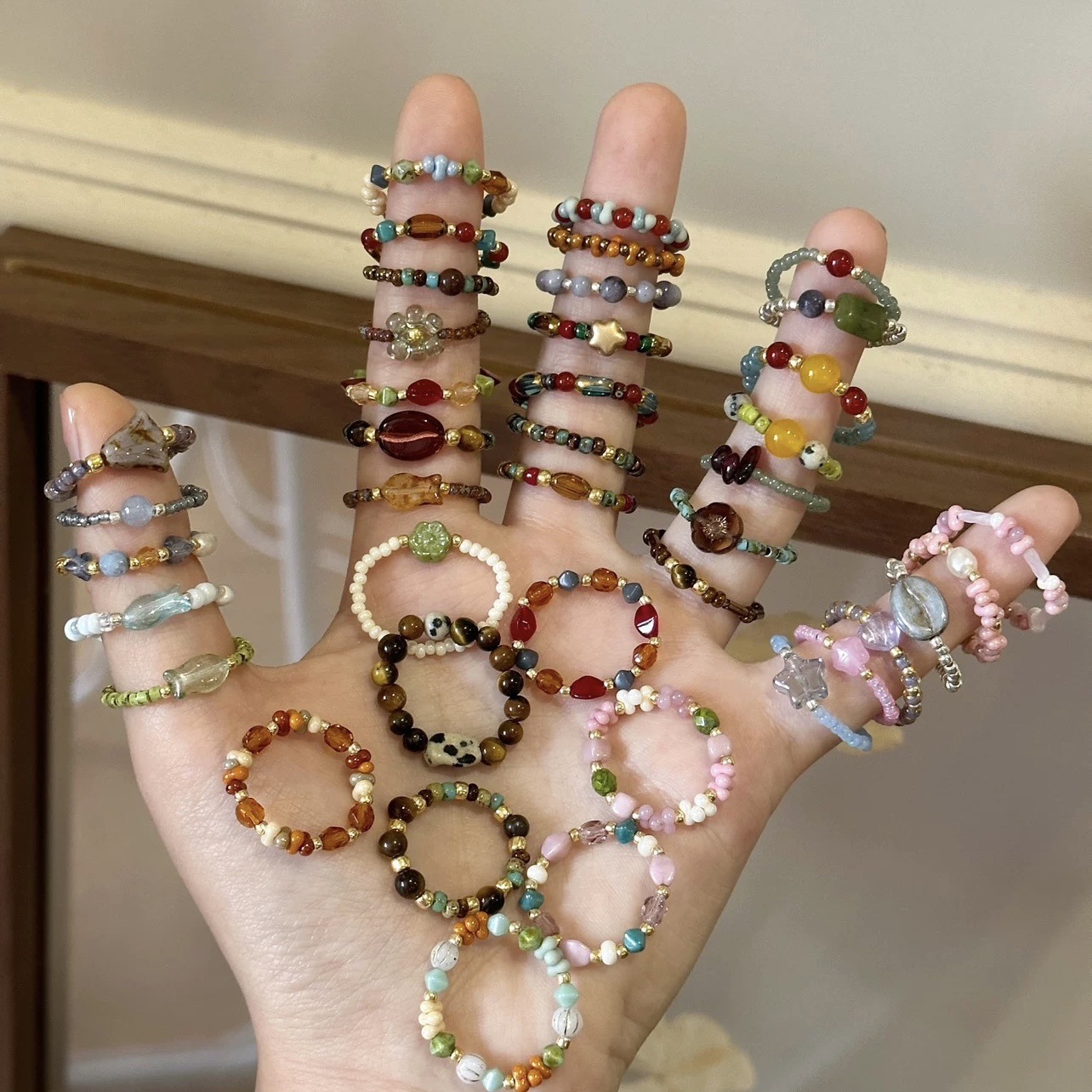 Invisible niche design high-end finger jewelry accessory