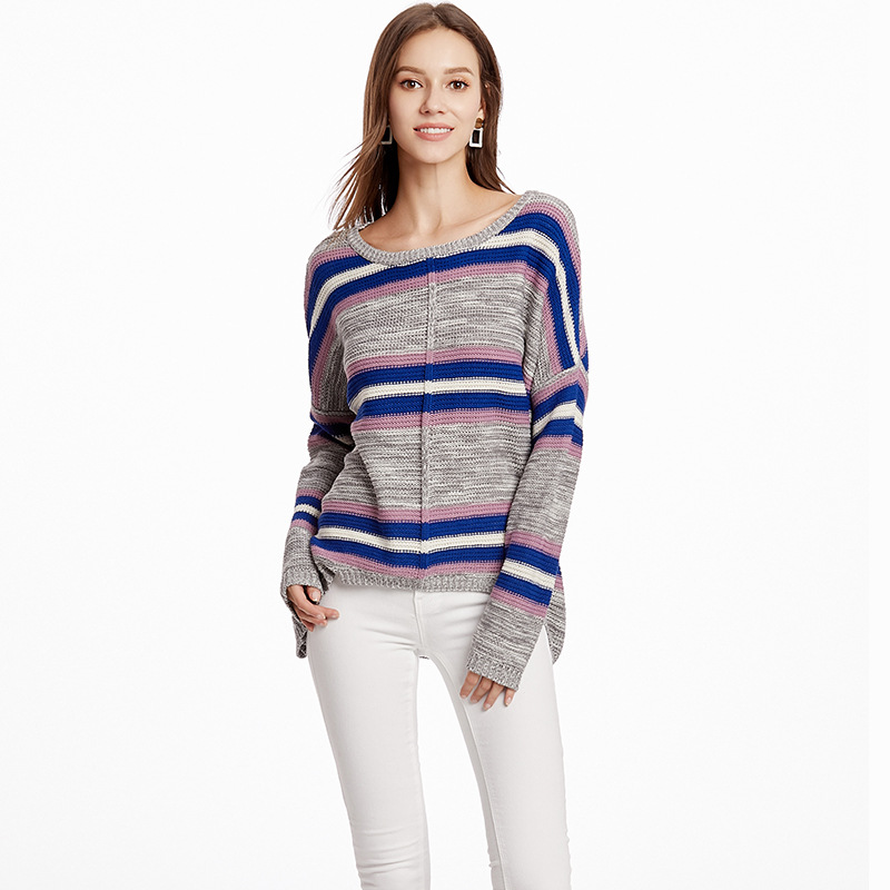 Women's Plus Size Crewneck Pullover Knit Sweater