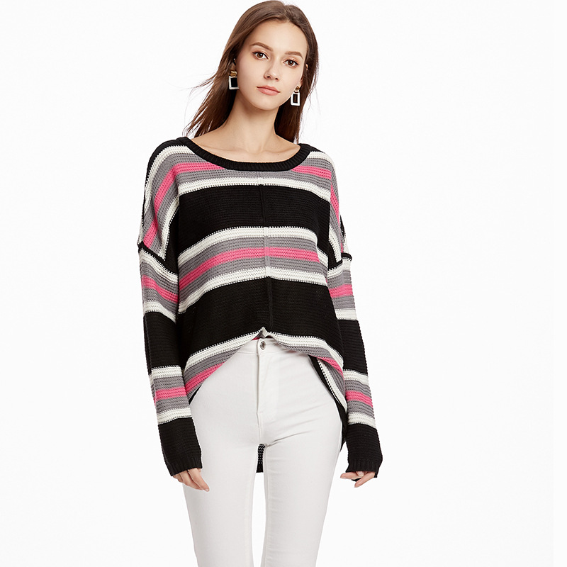 Women's Plus Size Crewneck Pullover Knit Sweater